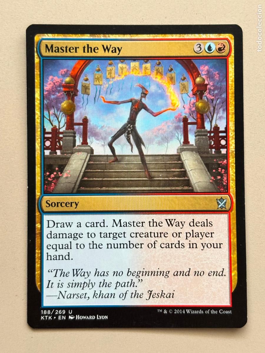 Trading cards: MAGIC THE GATHERING - MASTER THE WAY ( KHANS OF TARKIR )