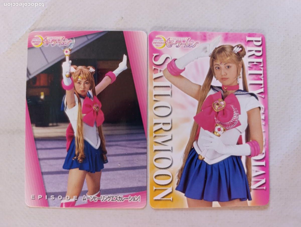 Trading cards: LOTE 2 CARDDASS PRETTY GUARDIAN SAILOR MOON LIVE-ACTION - BANDAI 2003 / CARD / JAPON (B)