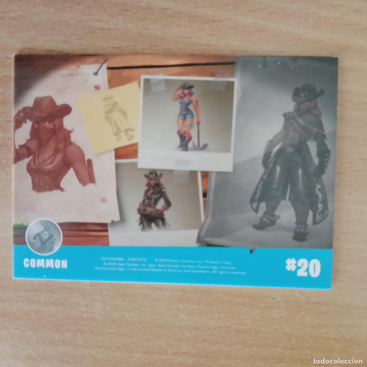 Trading cards: COMMON # 20 - TRADING CARD - FORTNITE SERIES 1 - PANINI - A&Ntilde;O 2019.