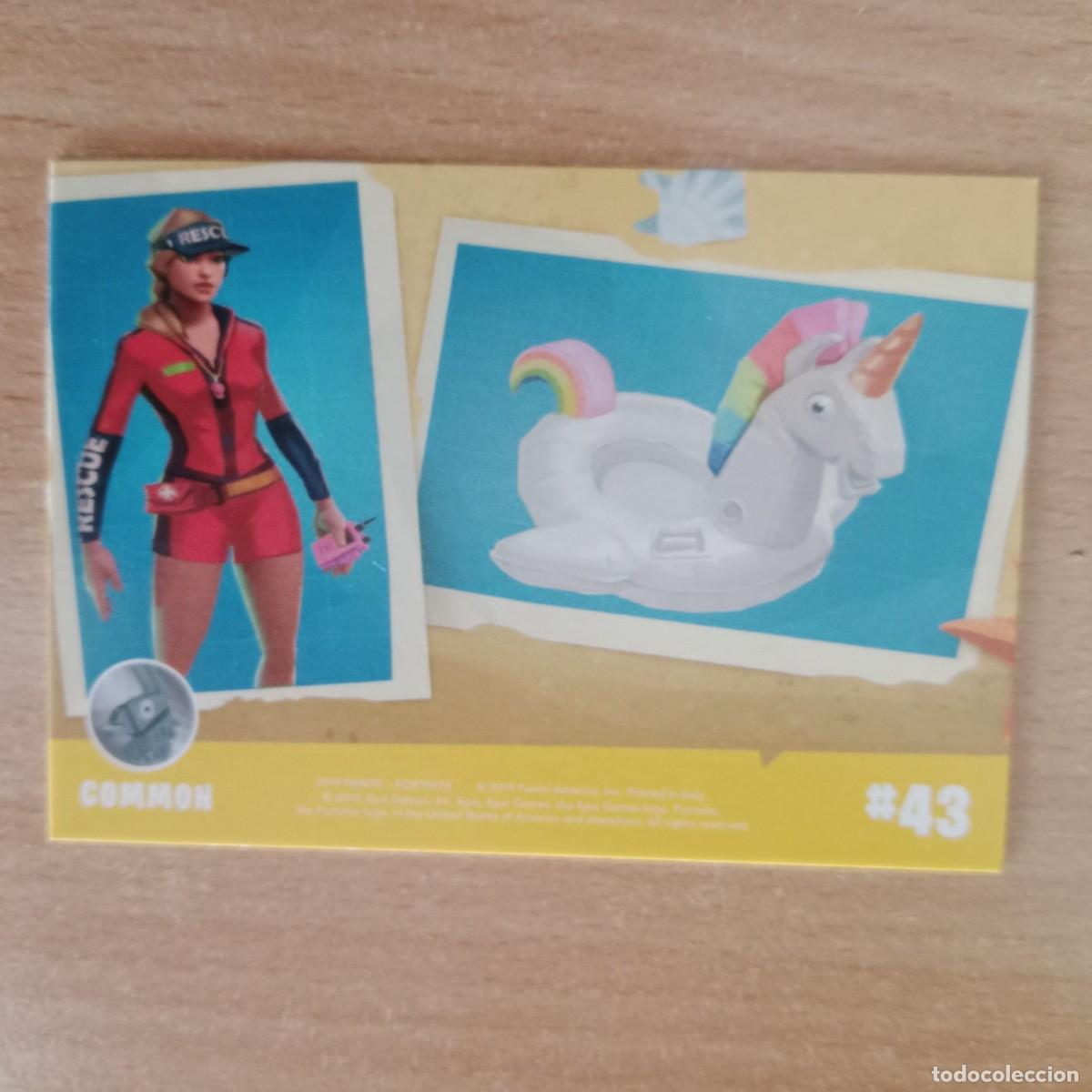 Trading cards: COMMON # 43 - TRADING CARD - FORTNITE SERIES 1 - PANINI - A&Ntilde;O 2019.