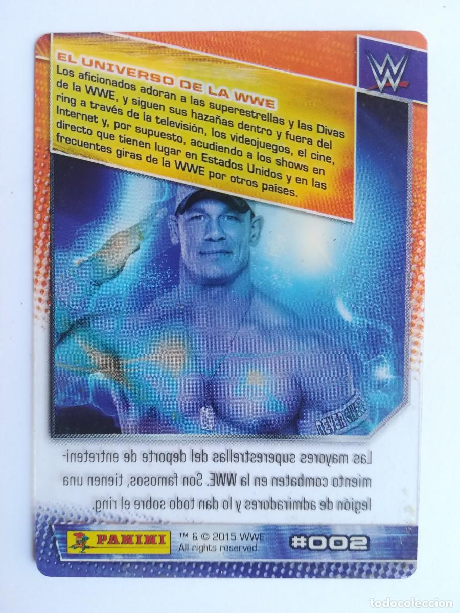Trading cards: WWE N&ordm; 002 - 2. Superstar. Panini 2015. - Foto 2