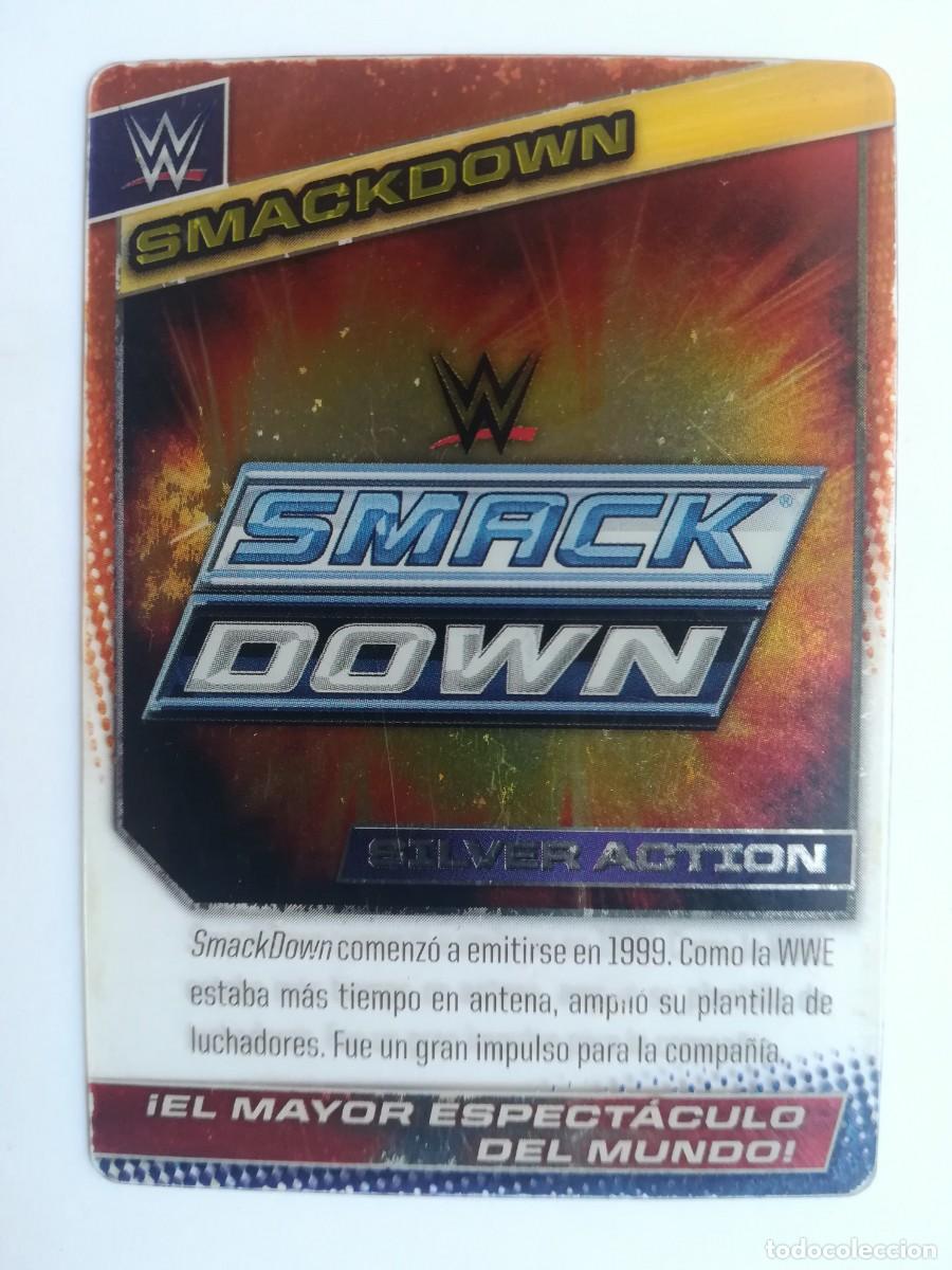 Trading cards: WWE N&ordm; 003 - 3. Silver Action. Smackdown. Panini 2015.