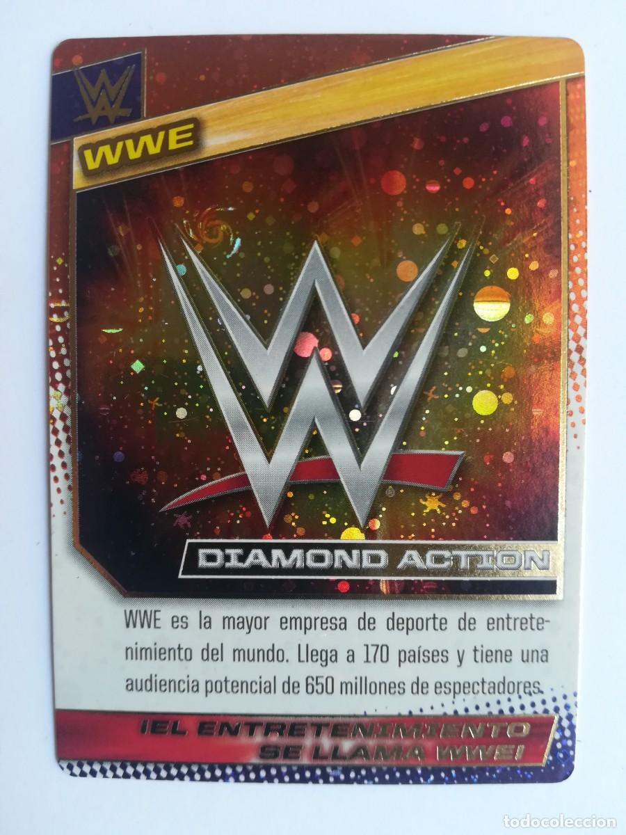 Trading cards: WWE N&ordm; 005 - 5. Diamond Action. WWE. Panini 2015.