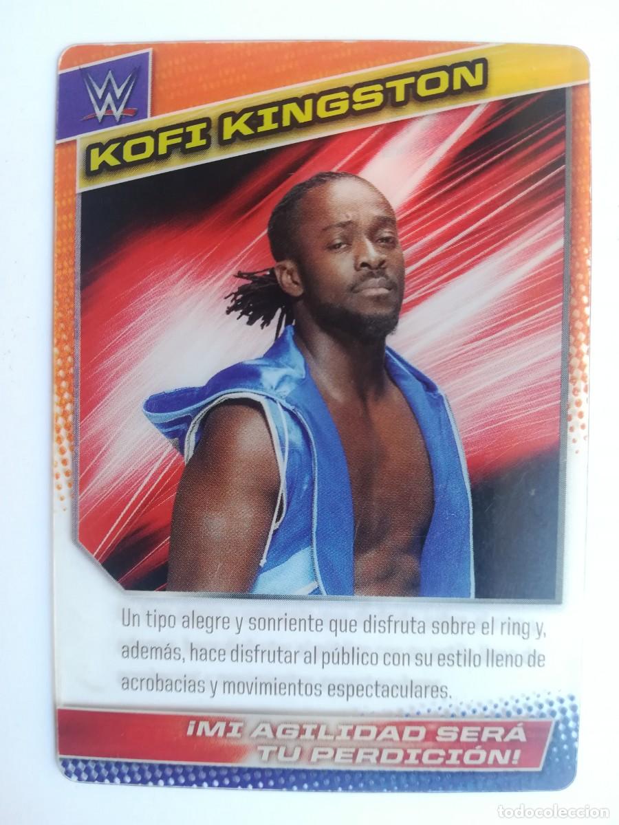 Trading cards: WWE N&ordm; 040. Kofi Kingston. Panini 2015.