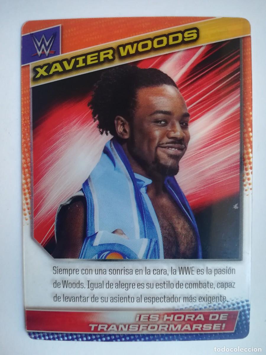 Trading cards: WWE N&ordm; 047. Xavier Woods. Panini 2015.