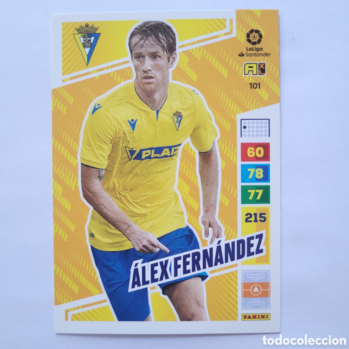 Trading cards: 101 Alex Fern&aacute;ndez / Adrenalyn XL 2022