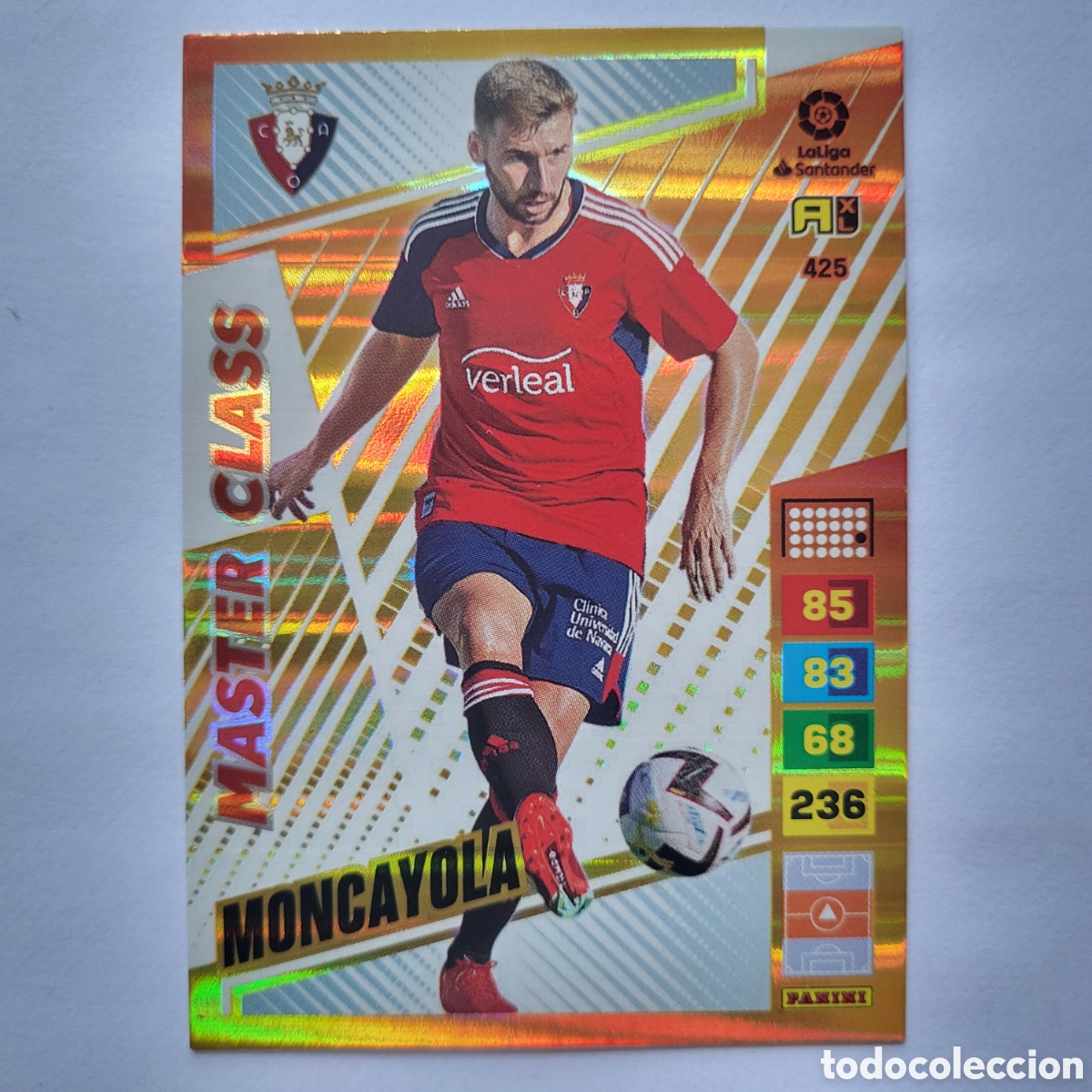 Trading cards: 425 Mocayola Master Class / Adrenalyn XL 2022