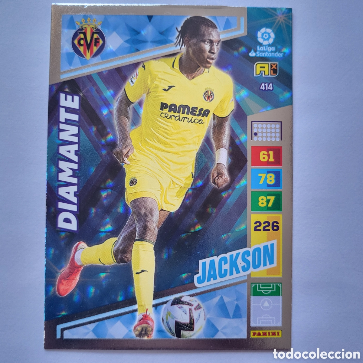 Trading cards: 414 Jackson Diamante / Adrenalyn XL 2022