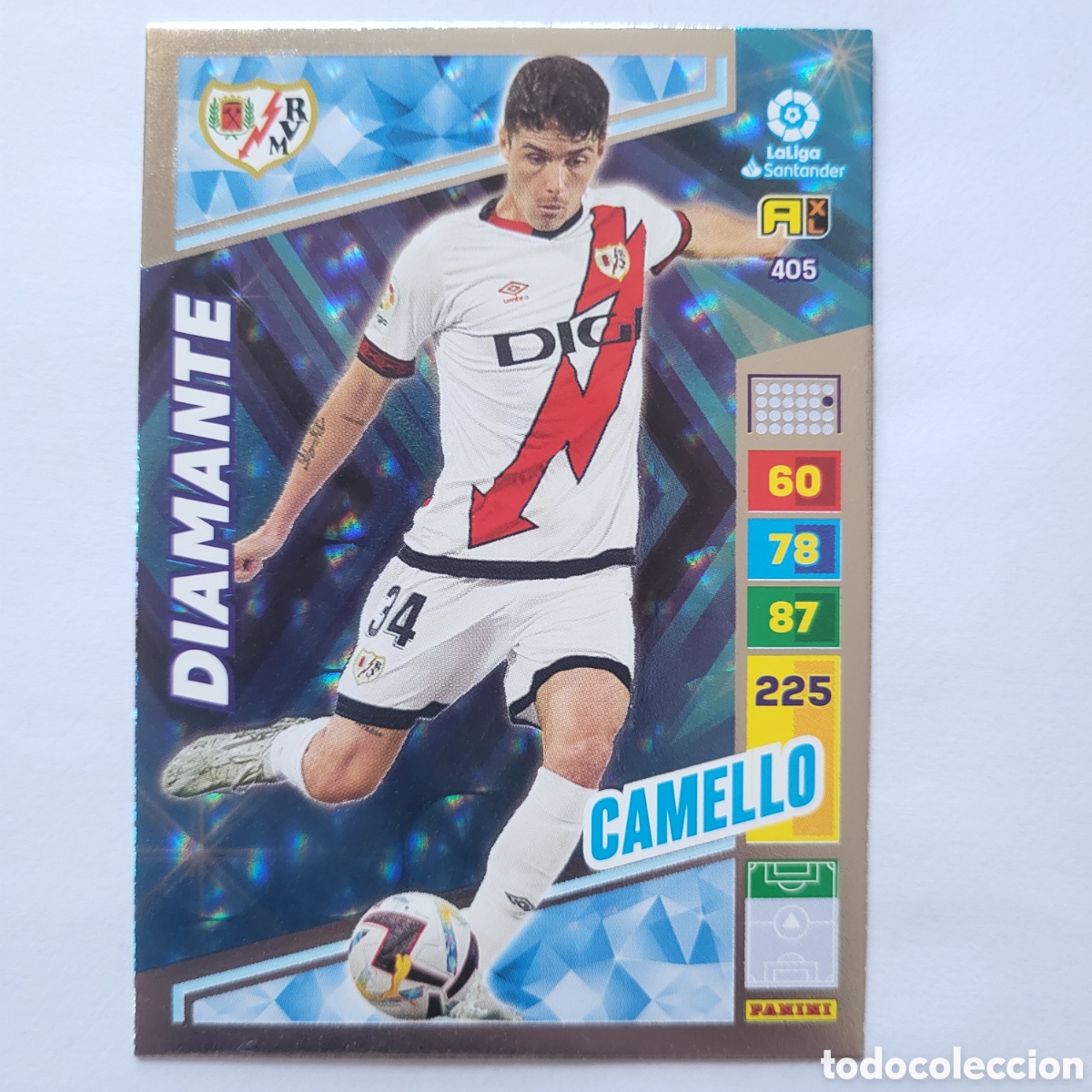 Trading cards: 405 Camello Diamante / Adrenalyn XL 2022