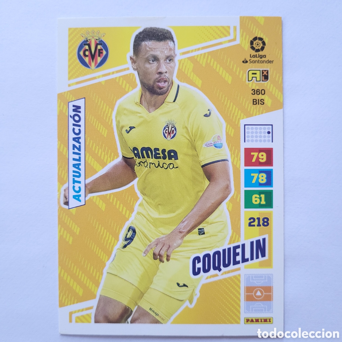 Trading cards: 360 BIS Coquelin Actualizacion / Adrenalyn XL 2022
