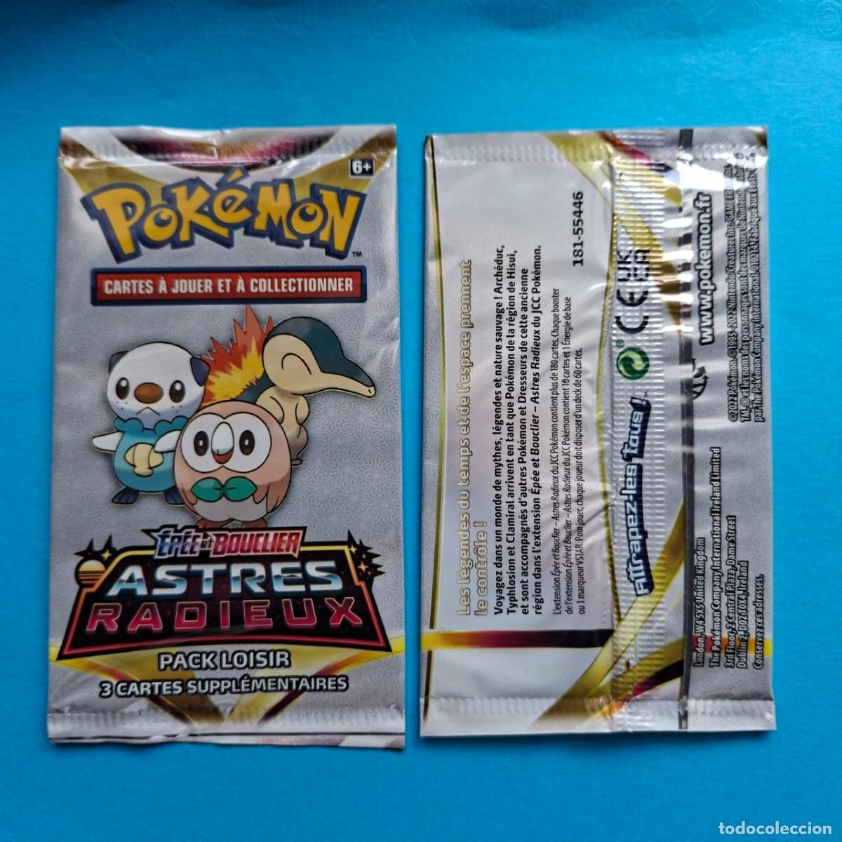 Trading cards: Booster Pack Loiser Scell&eacute; POKEMON TGC - &Eacute;P&Eacute;E ET BOUCLIER (Astres Radieux) 2022