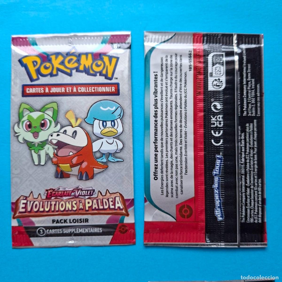 Trading cards: Booster Pack Loiser Scell&eacute; POKEMON TGC - &Eacute;CARLATE ET VIOLET (&Eacute;volutions &agrave; Paldea) 2023
