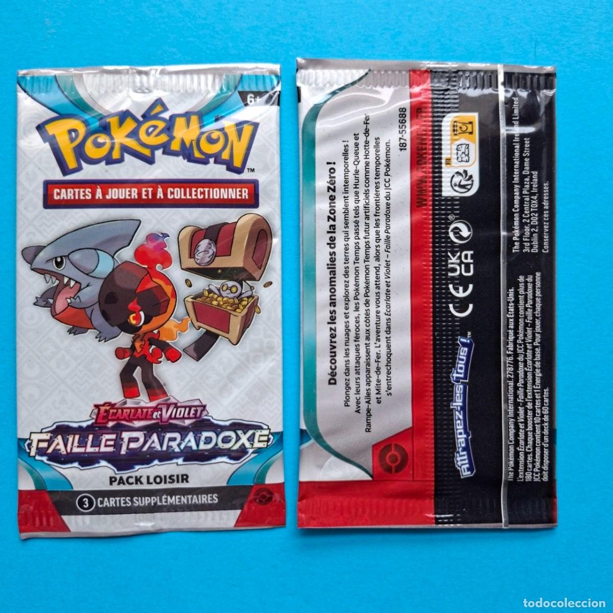 Trading cards: Booster Pack Loiser Scell&eacute; POKEMON TGC - &Eacute;CARLATE ET VIOLET (Faille Paradoxe) 2023