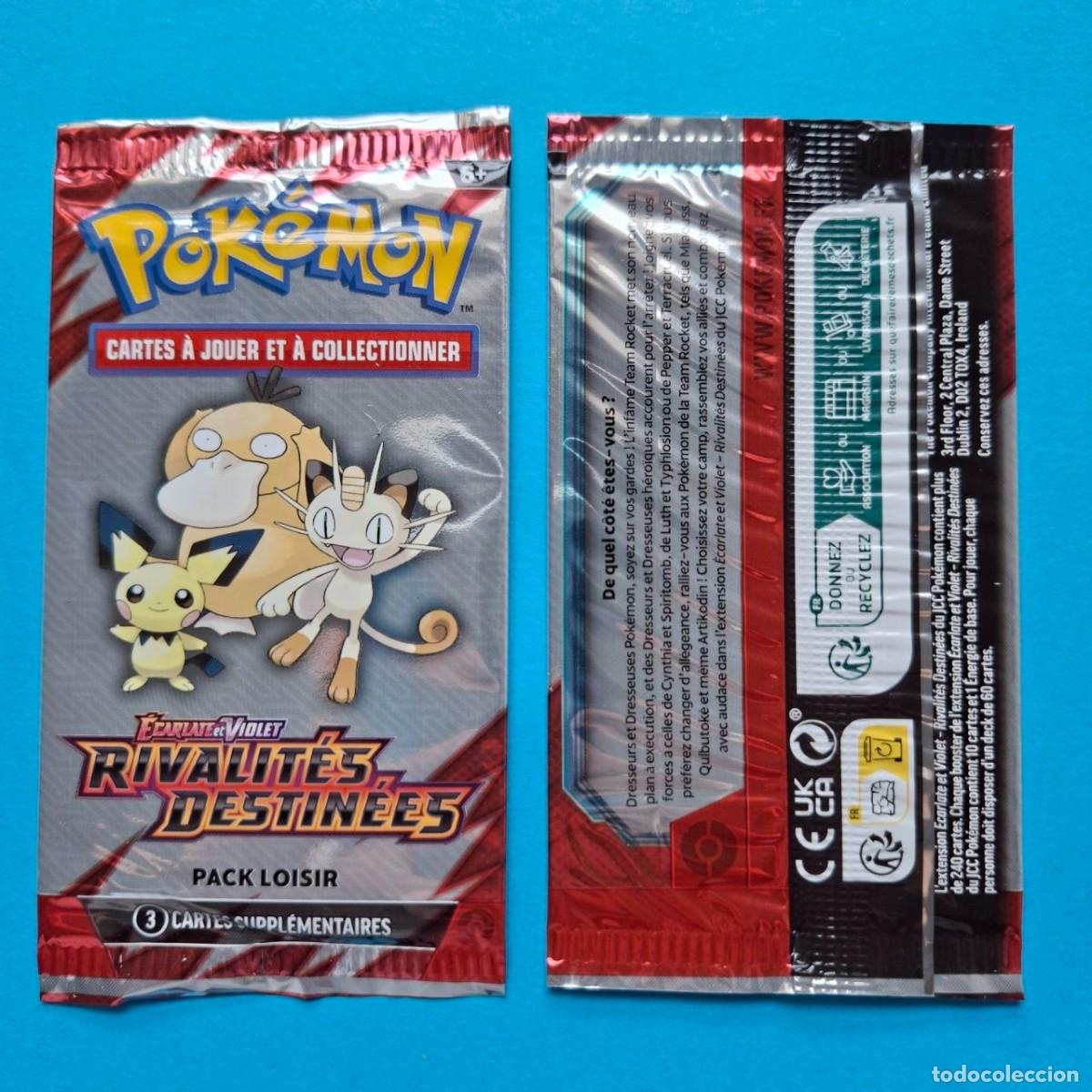 Trading cards: Booster Pack Loiser Scell&eacute; POKEMON TGC - &Eacute;CARLATE ET VIOLET (Rivalit&eacute;s Destin&eacute;es) 2025