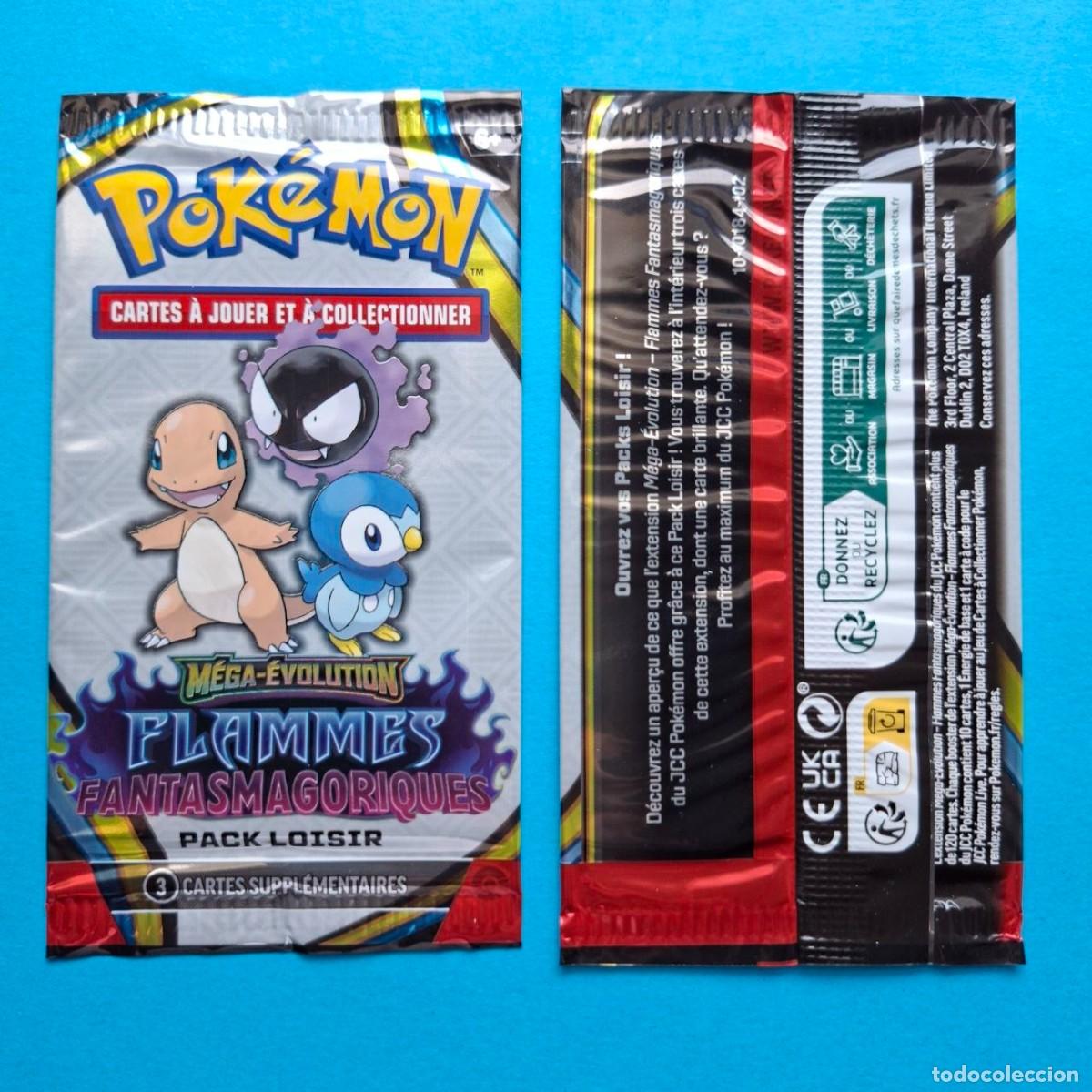 Trading cards: Booster Pack Loiser Scell&eacute; POKEMON TGC - M&Eacute;GA-&Eacute;VOLUTION (Flammes Fantasmagoriques) 2025
