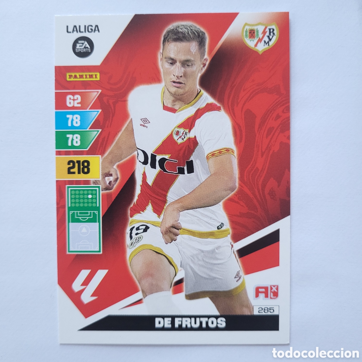 Trading cards: 285 De Frutos / Adrenalyn XL 2023