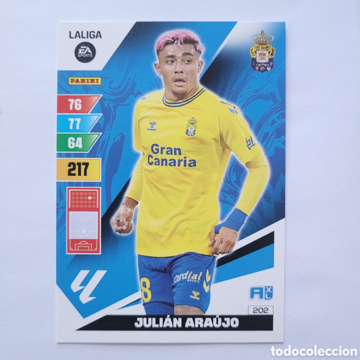 Trading cards: 202 Julian Araujo / Adrenalyn XL 2023