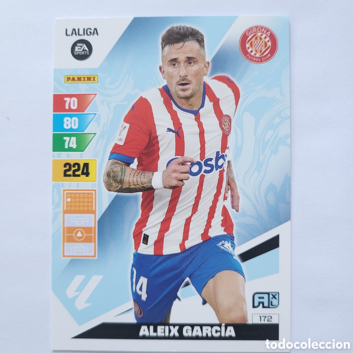Trading cards: 172 Aleix Garcia / Adrenalyn 2023