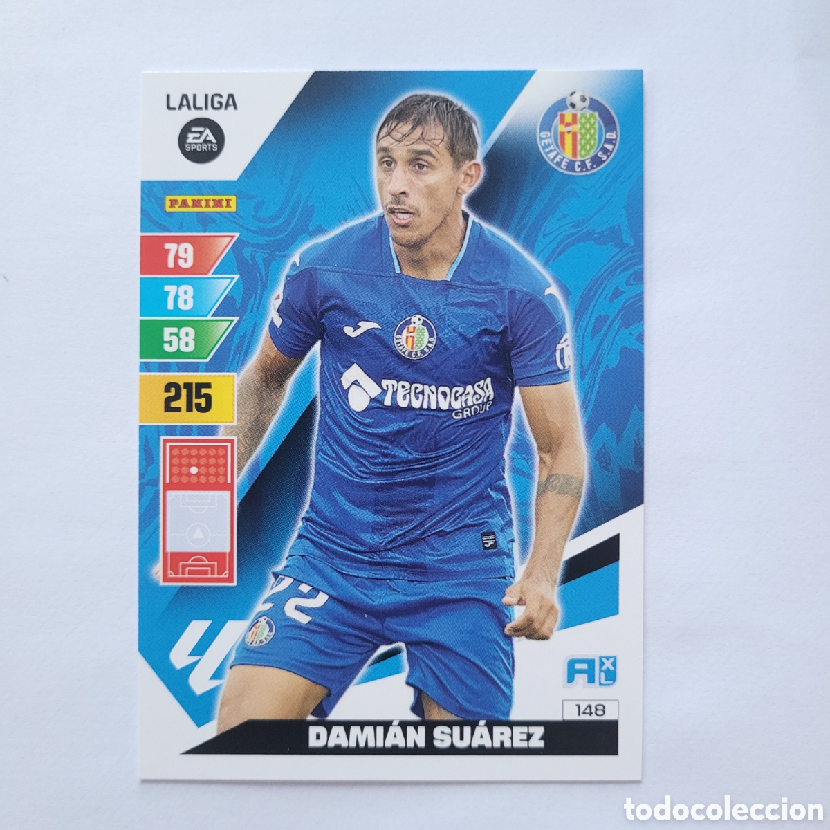 Trading cards: 148 Damian Suarez / Adrenalyn XL 2023