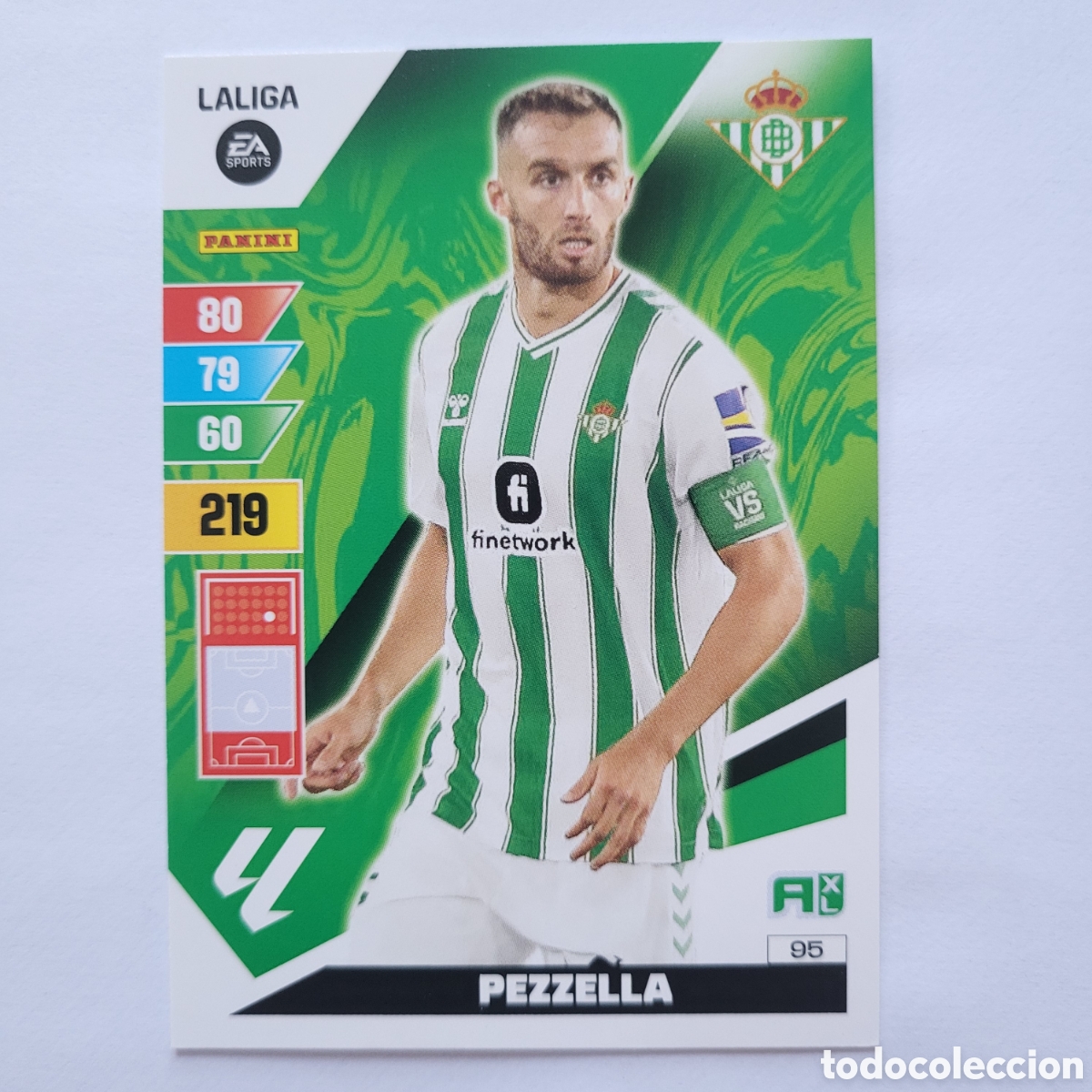 Trading cards: 95 Pezzella / Adrenalyn XL 2023