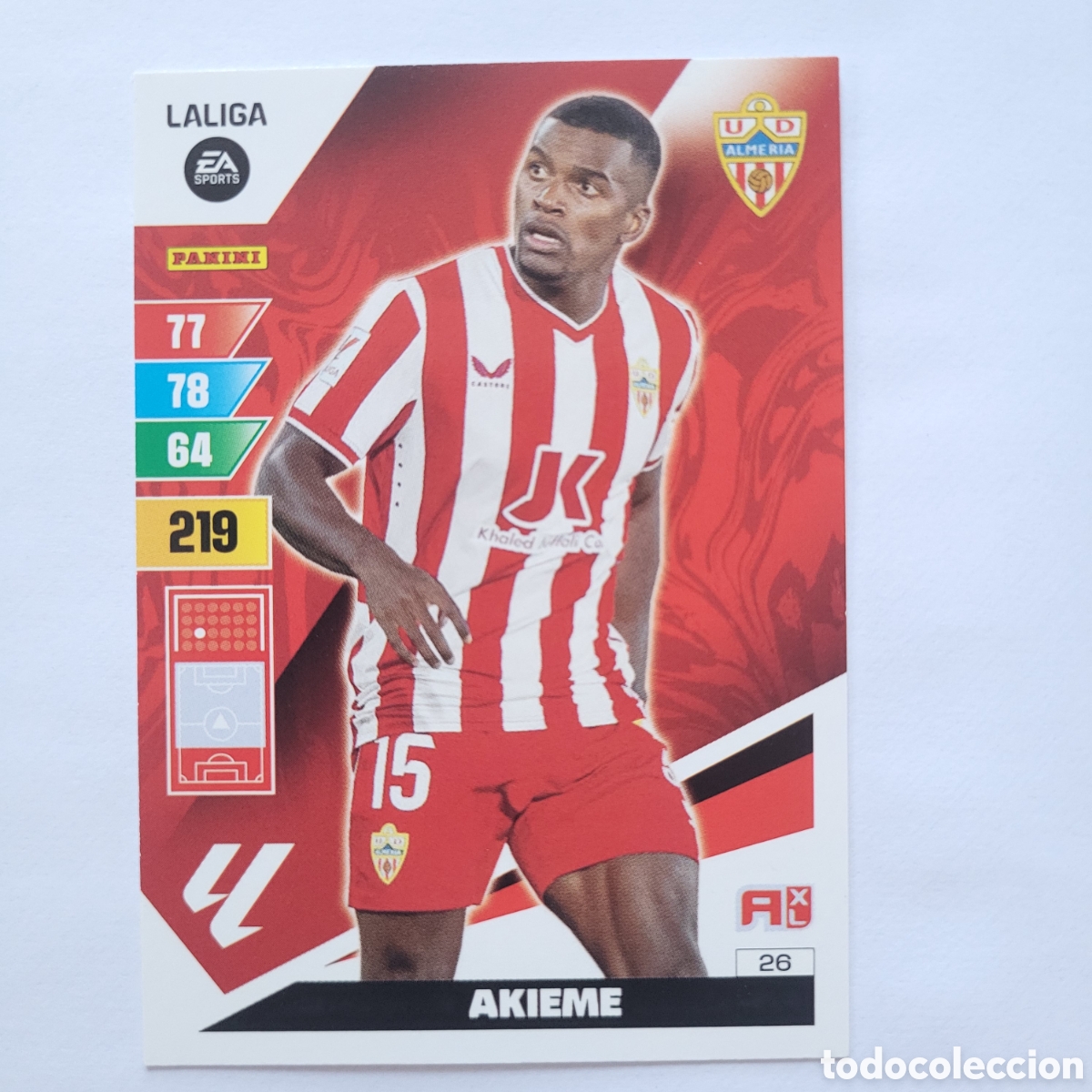 Trading cards: 26 Akieme / Adrenalyn XL 2023