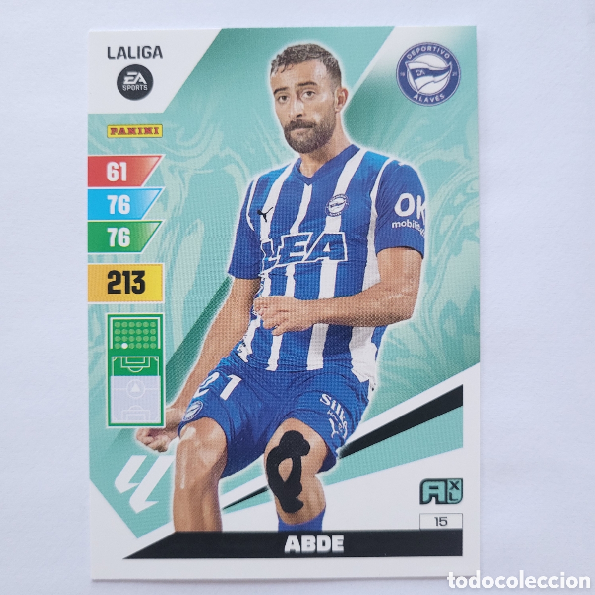 Trading cards: 15 Abde / Adrenalyn XL 2023