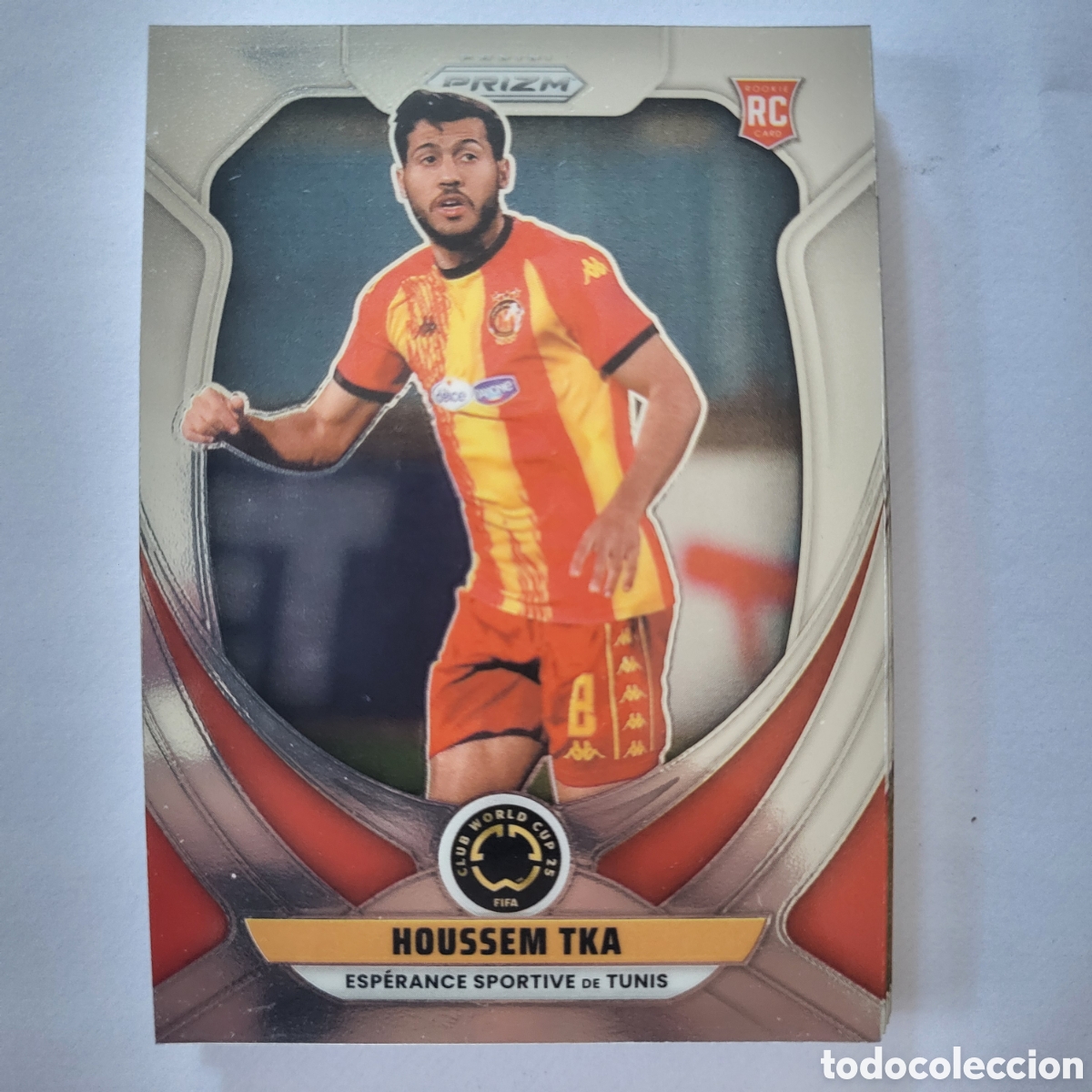 Trading cards: 81 Houssem Tka [RC] / Prizm Club World Cup 2025