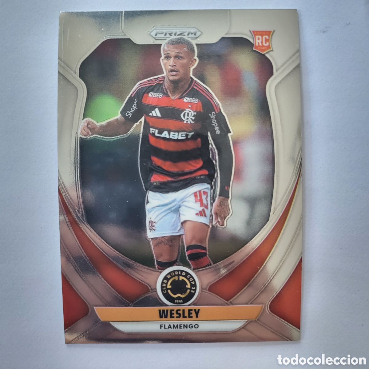 Trading cards: 109 Wesley [RC] / Prizm Club World Cup 2025