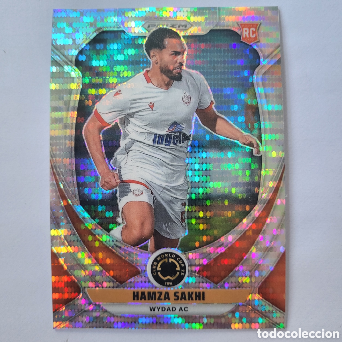 Trading cards: 195 Hamza Sakhi [Glitter, RC] / Prizm Club World Cup 2025