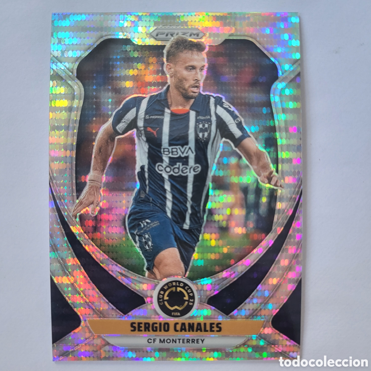 Trading cards: 63 Sergio Canales [Glitter] / Prizm Club World Cup 2025