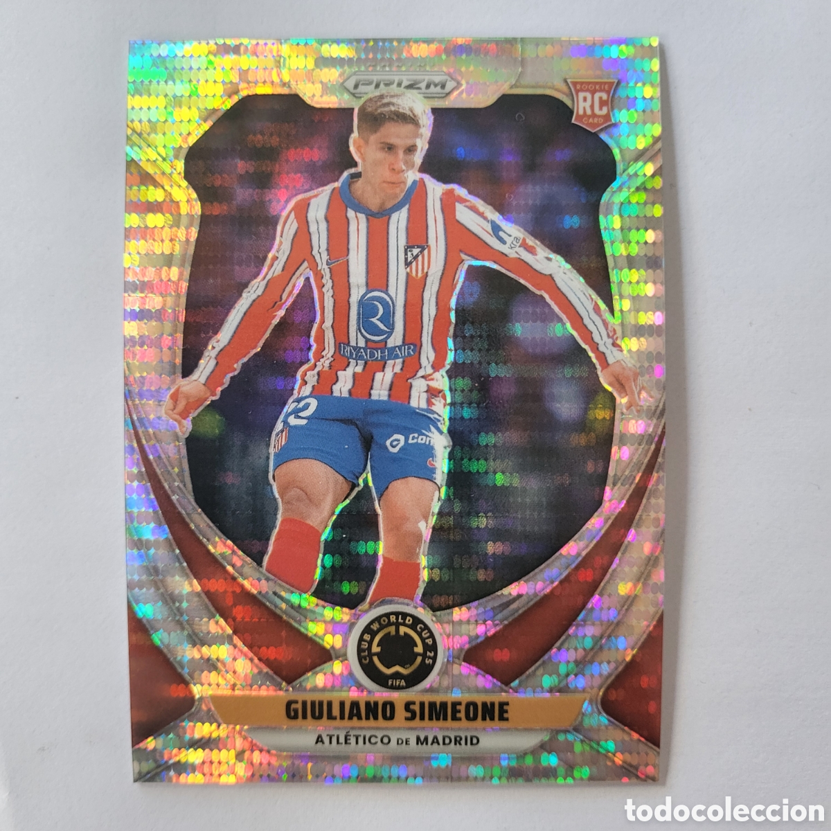 Trading cards: 22 Giuliano Simeone [Glitter, RC] / Prizm Club World Cup 2025
