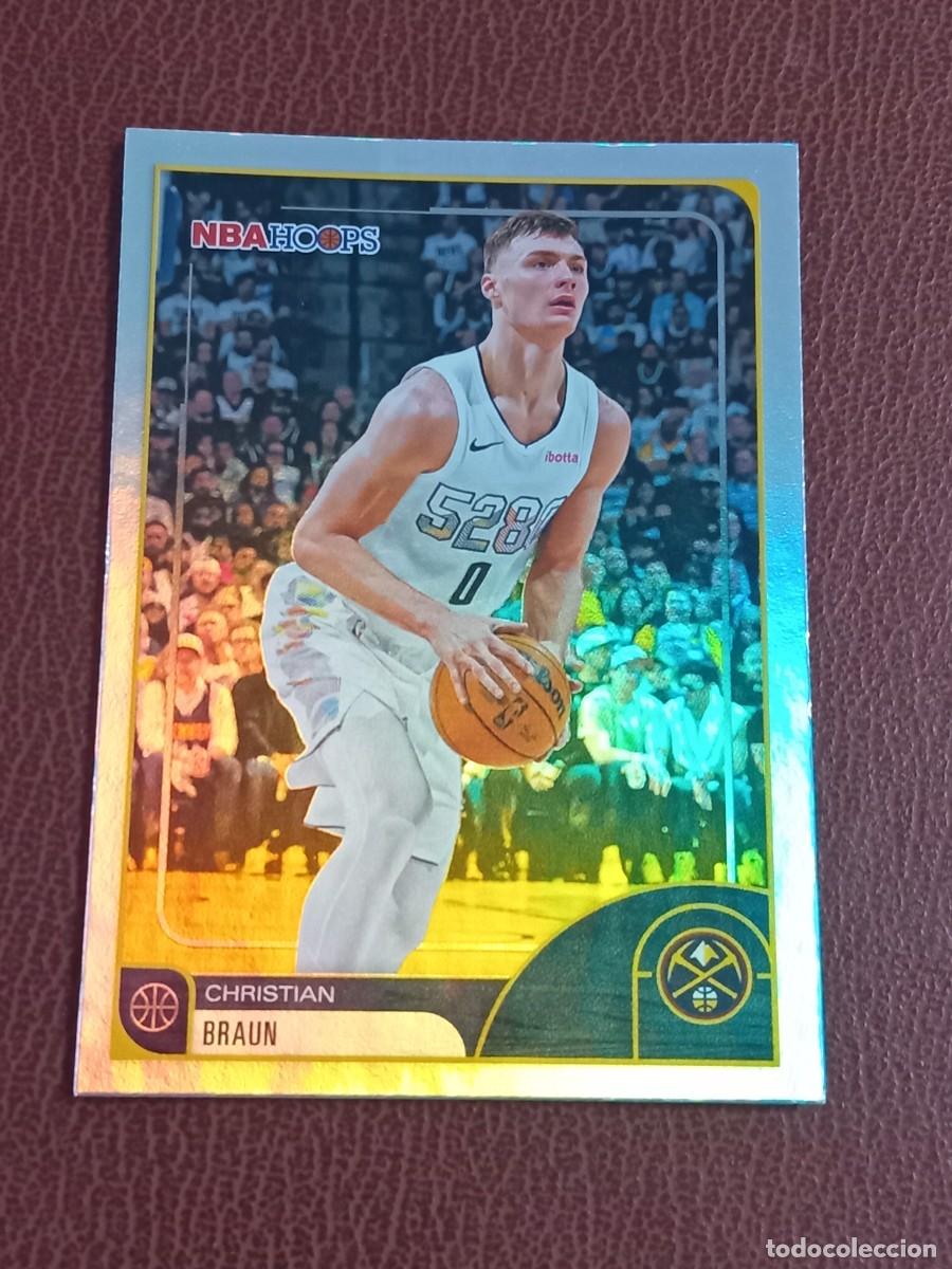Trading cards: Card 143 Christian Braun Topps NBA Hoops 2025-2026