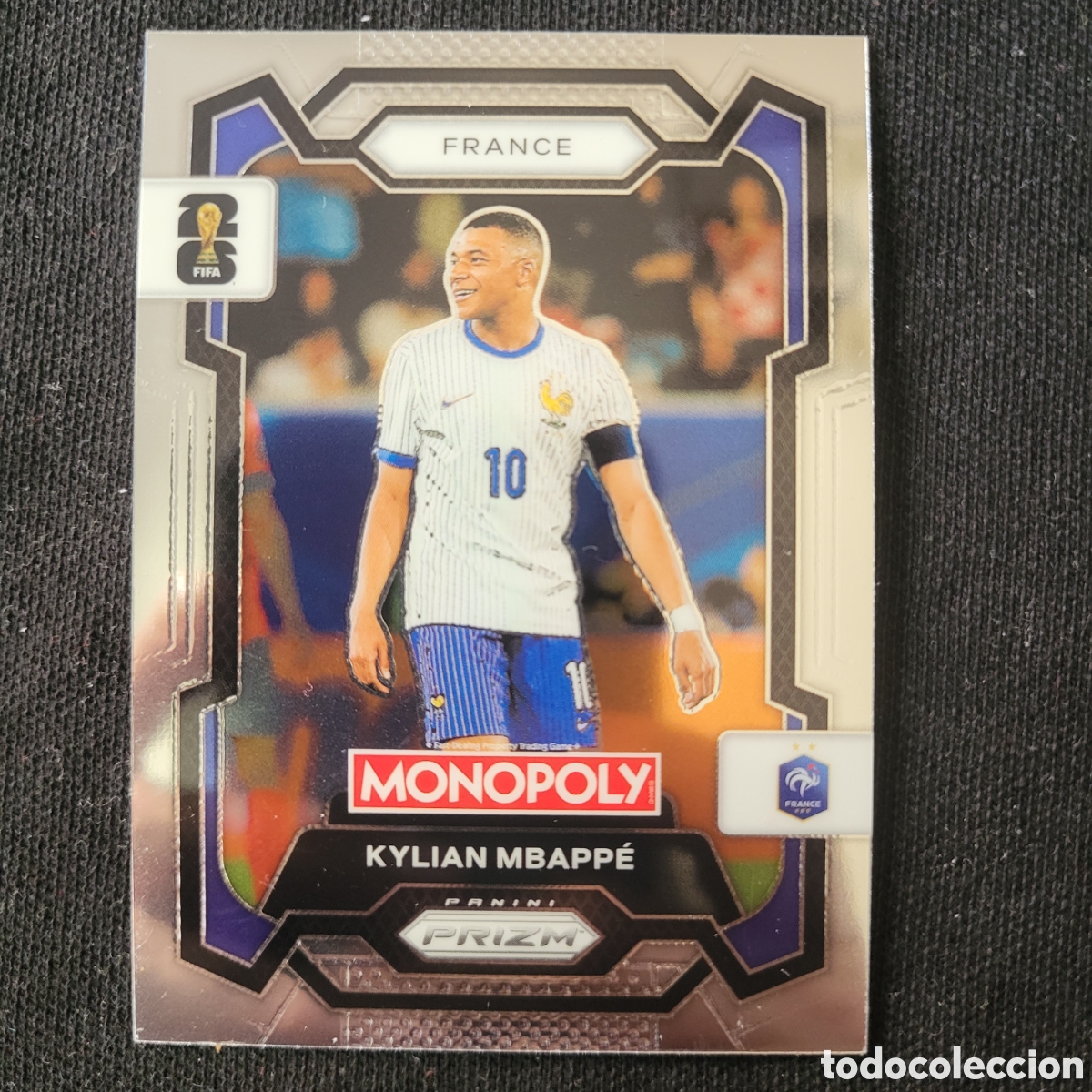 Trading cards: 7 Kylian Mbappe / Monopoly Prizm World Cup 2026