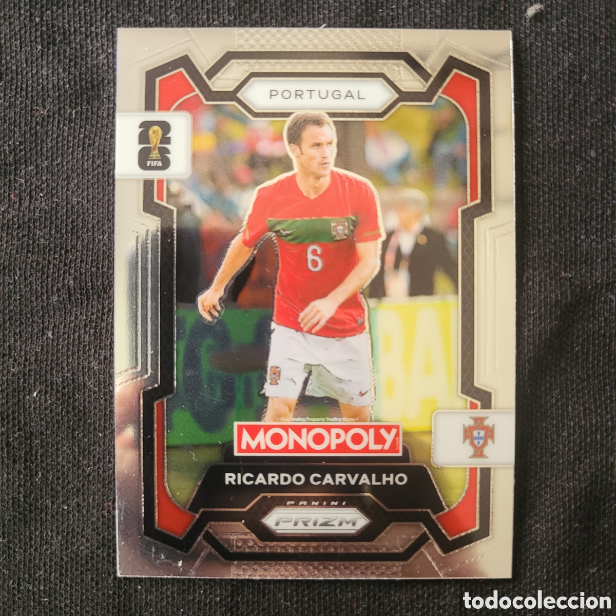 Trading cards: 32 Ricardo Carvalho / Monopoly Prizm World Cup 2026