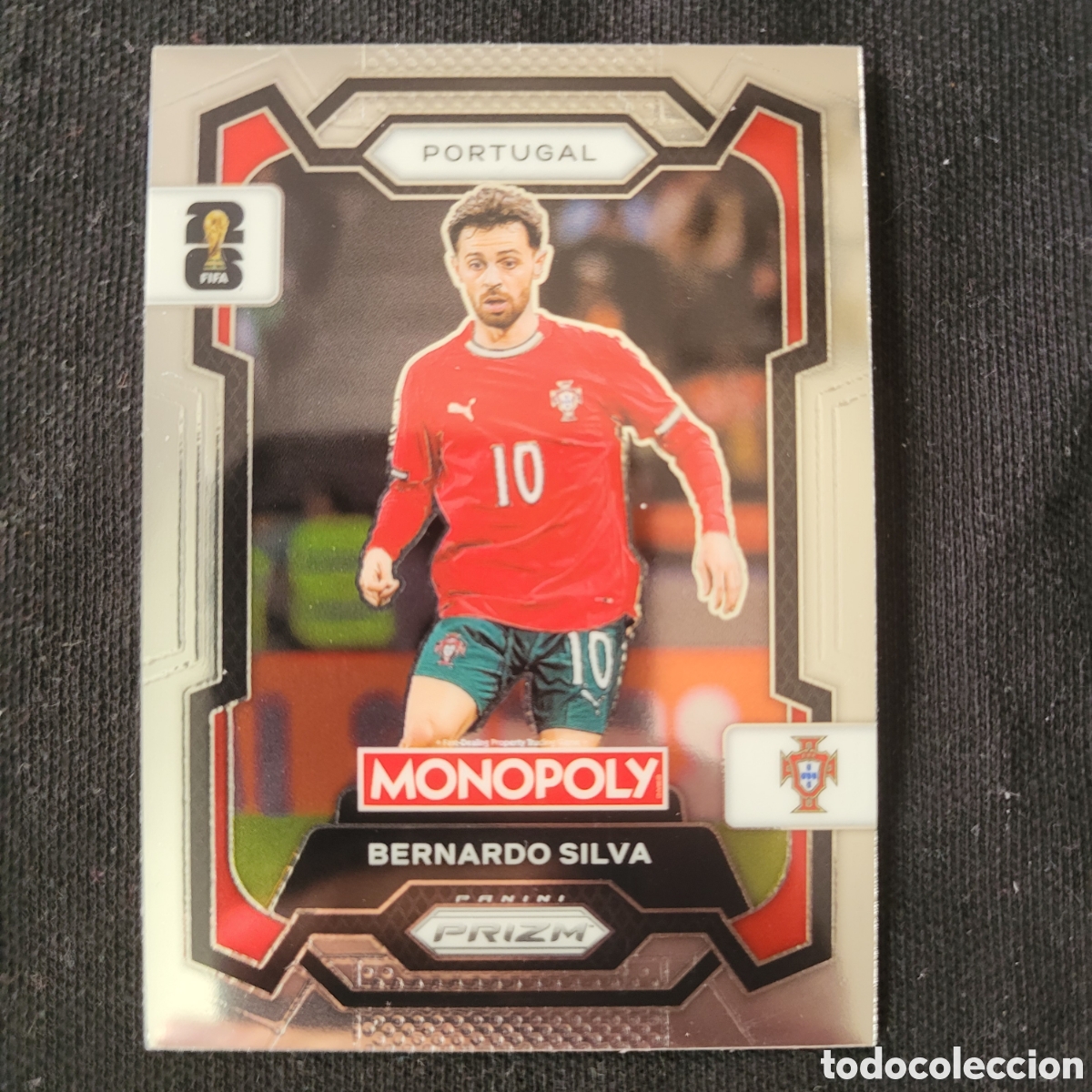 Trading cards: 33 Bernardo Silva / Monopoly Prizm World Cup 2026