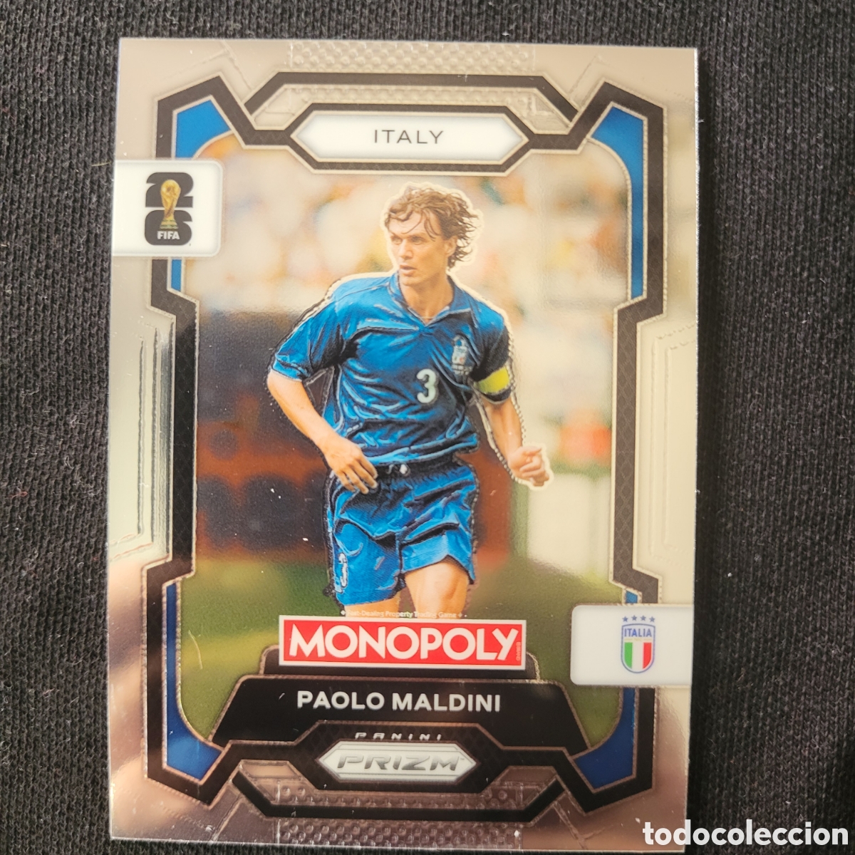Trading cards: 37 Paolo Maldini / Monopoly Prizm World Cup 2026