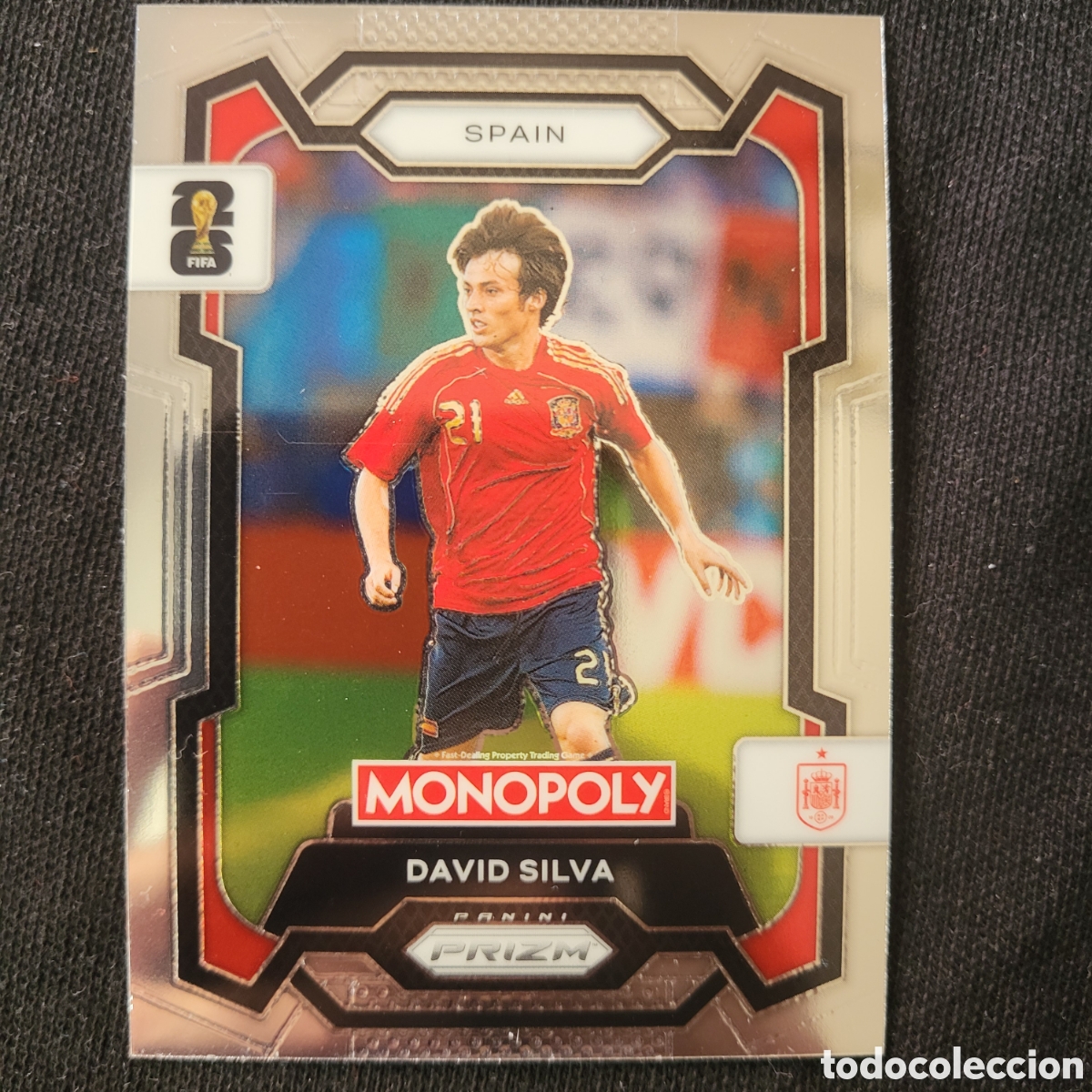Trading cards: 42 David Silva / Monopoly Prizm World Cup 2026