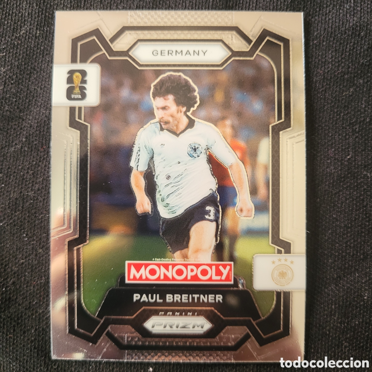 Trading cards: 63 Paul Breitner / Monopoly Prizm World Cup 2026