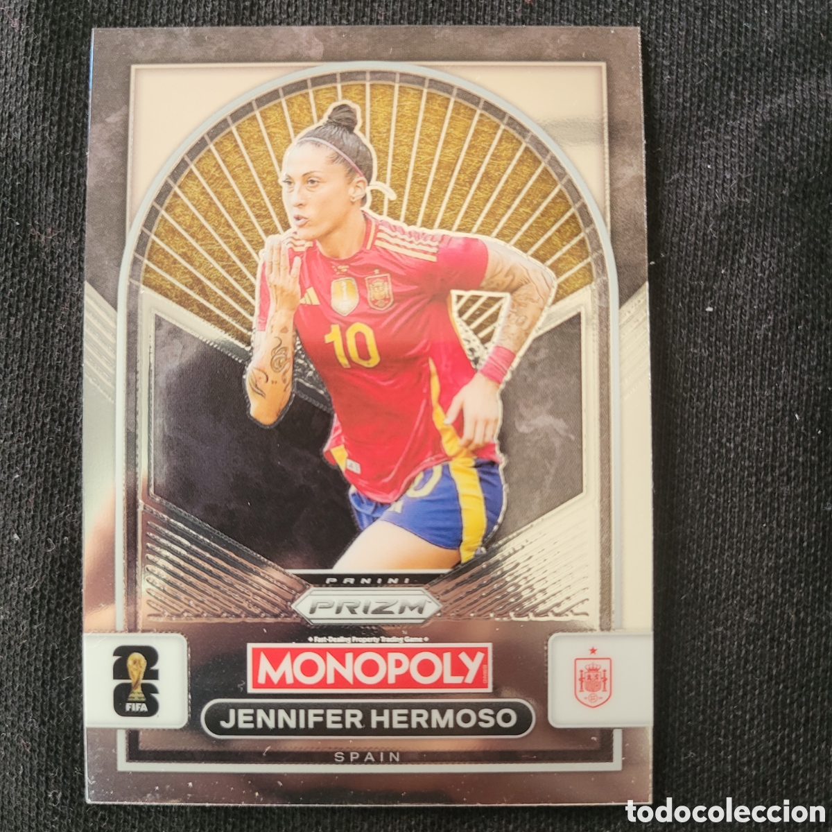 Trading cards: 98 Jennifer Hermoso / Monopoly Prizm World Cup 2026