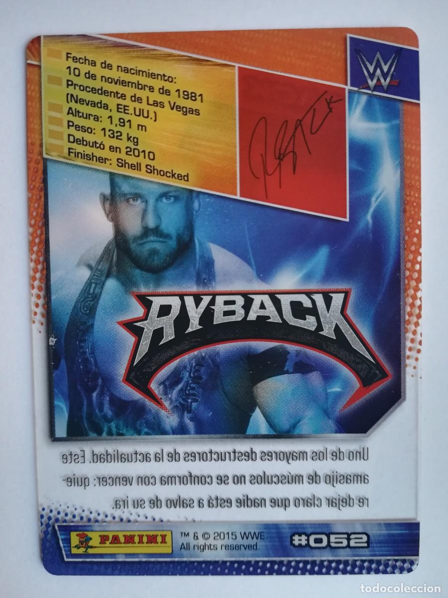 Trading cards: WWE N&ordm; 052. Ryback. Panini 2015. - Foto 2