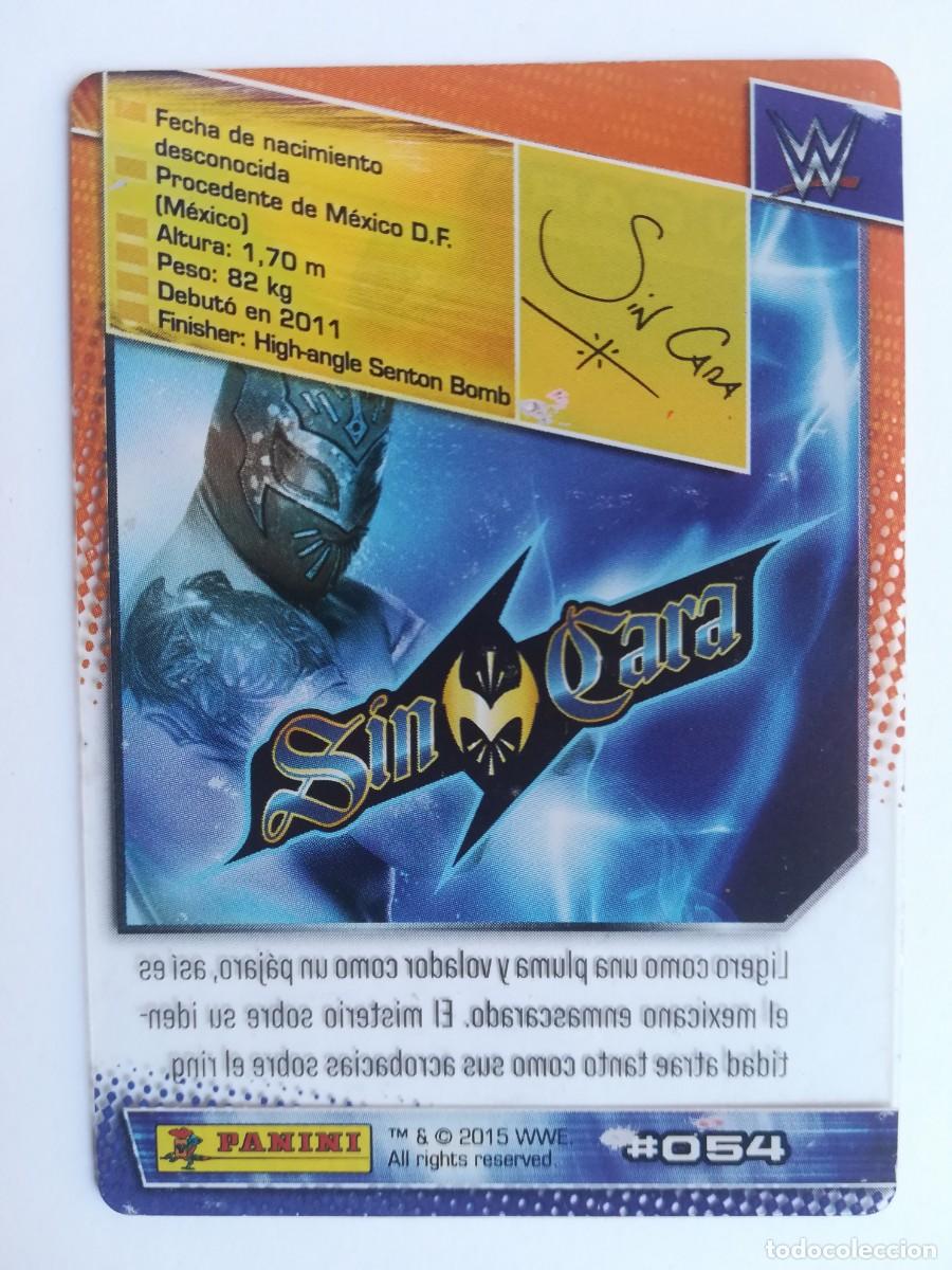 Trading cards: WWE N&ordm; 054. Sin Cara. Panini 2015. - Foto 2