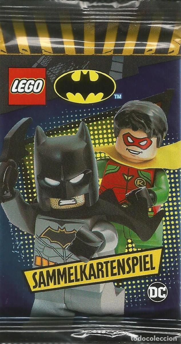 Trading cards: Sobre de carta sin abrir LEGO DC - Batman & Robin - Exclusivo para el mercado alem&aacute;n. Precintado.