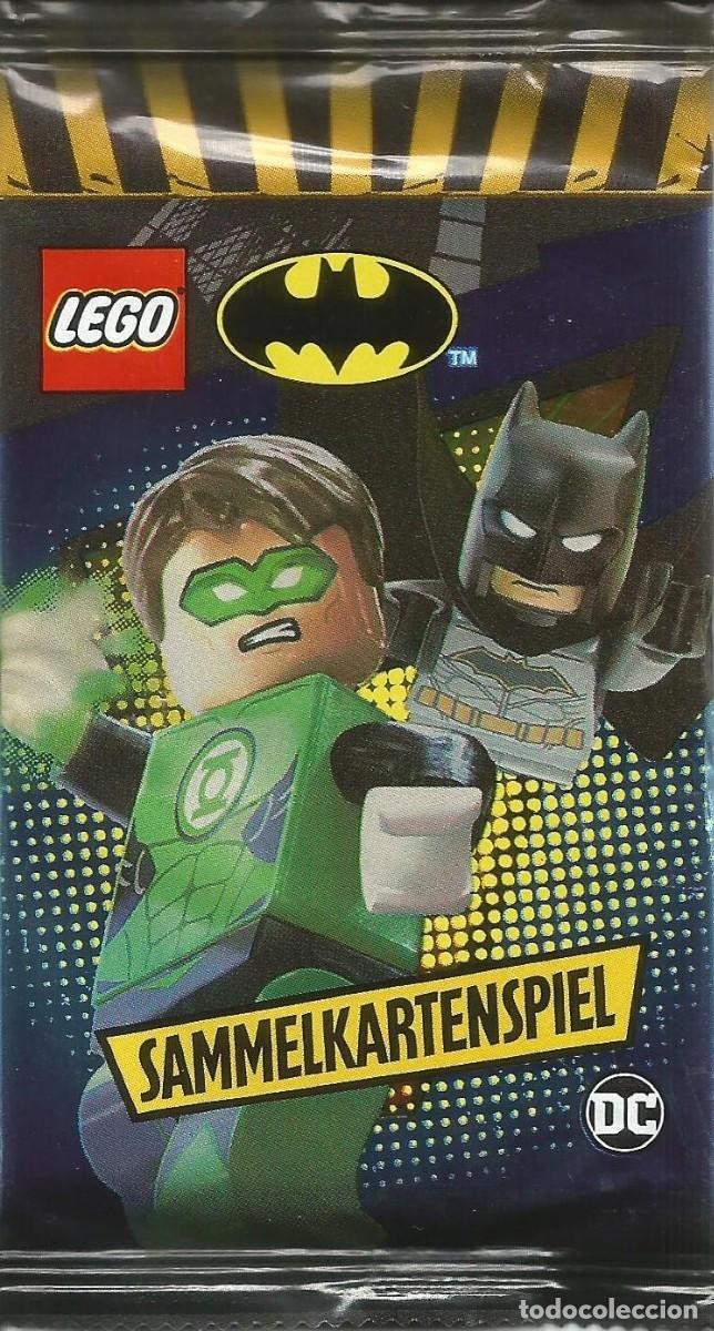 Trading cards: Sobre de carta sin abrir LEGO DC - Green Lantern & Batman - Exclusivo Alemania. Precintado.