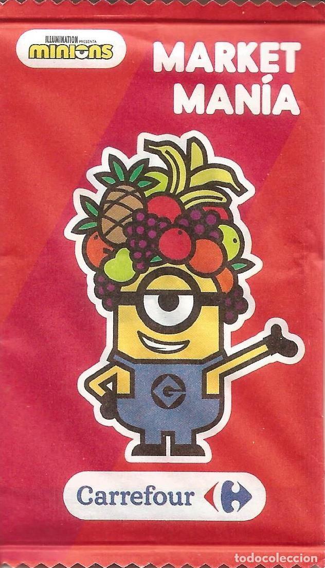 Trading cards: Sobre con una carta Minions Market Man&iacute;a - Carrefour