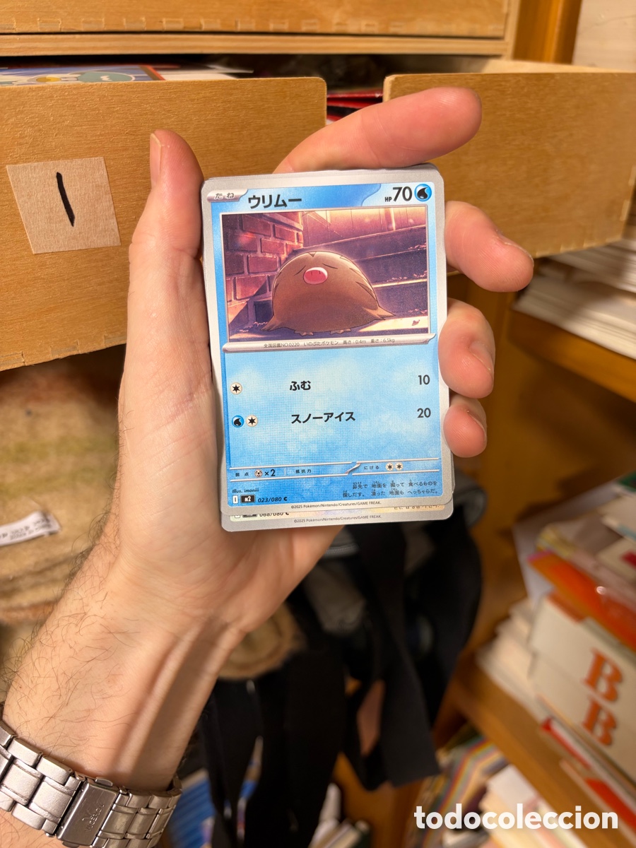 Trading cards: (I) carta Pok&eacute;mon original Nintendo corea Diglet