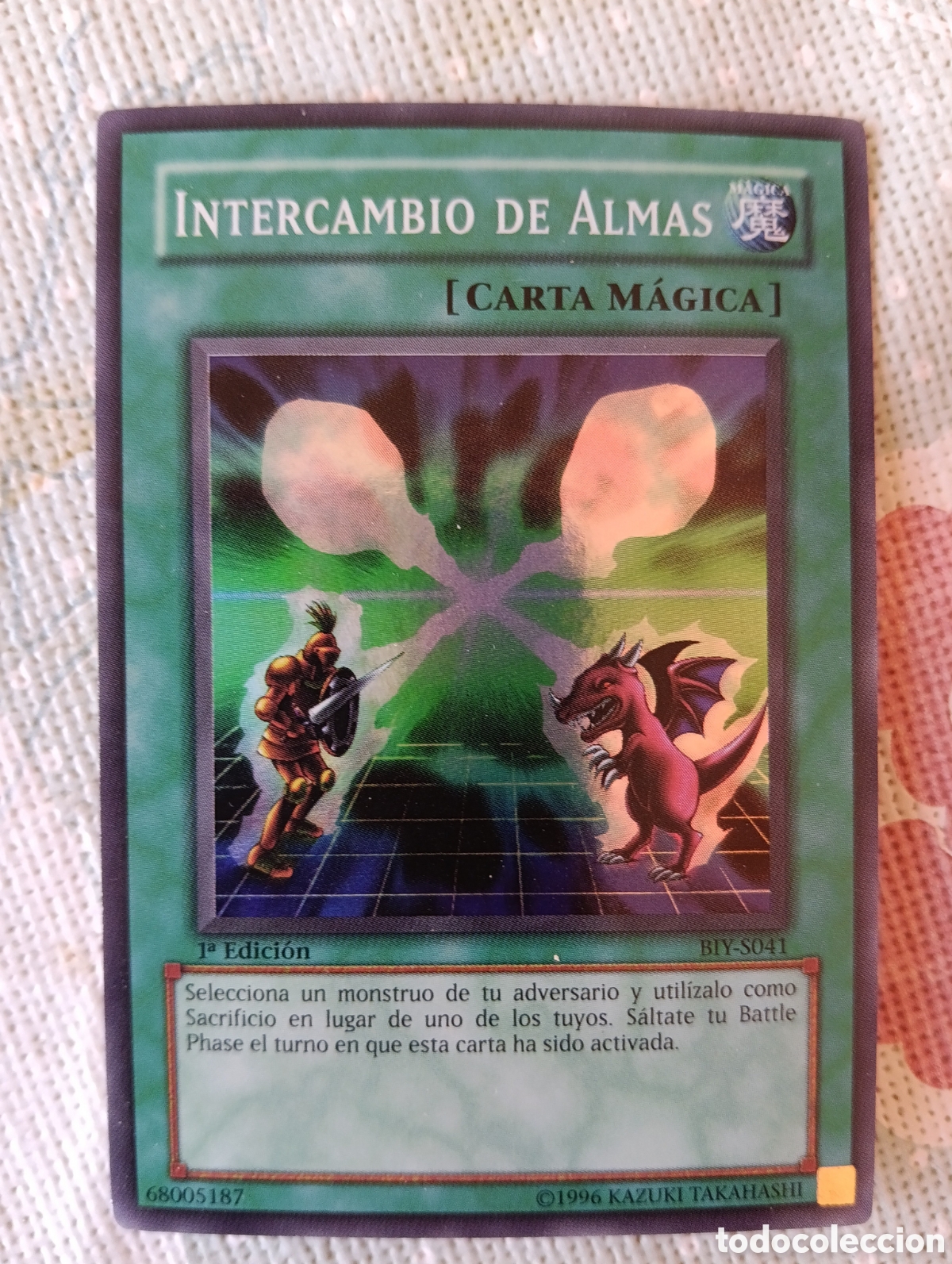 Trading cards: Carta Yu-gi-oh! Intercambio de Almas