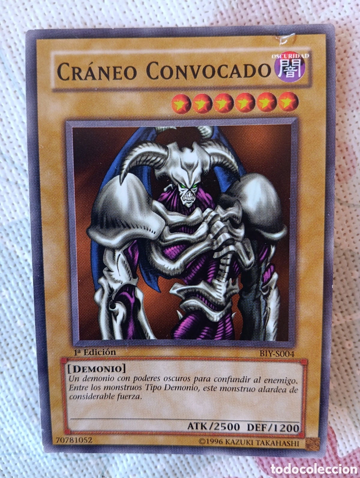 Trading cards: Carta Yu-gi-oh! Cr&aacute;neo convocado