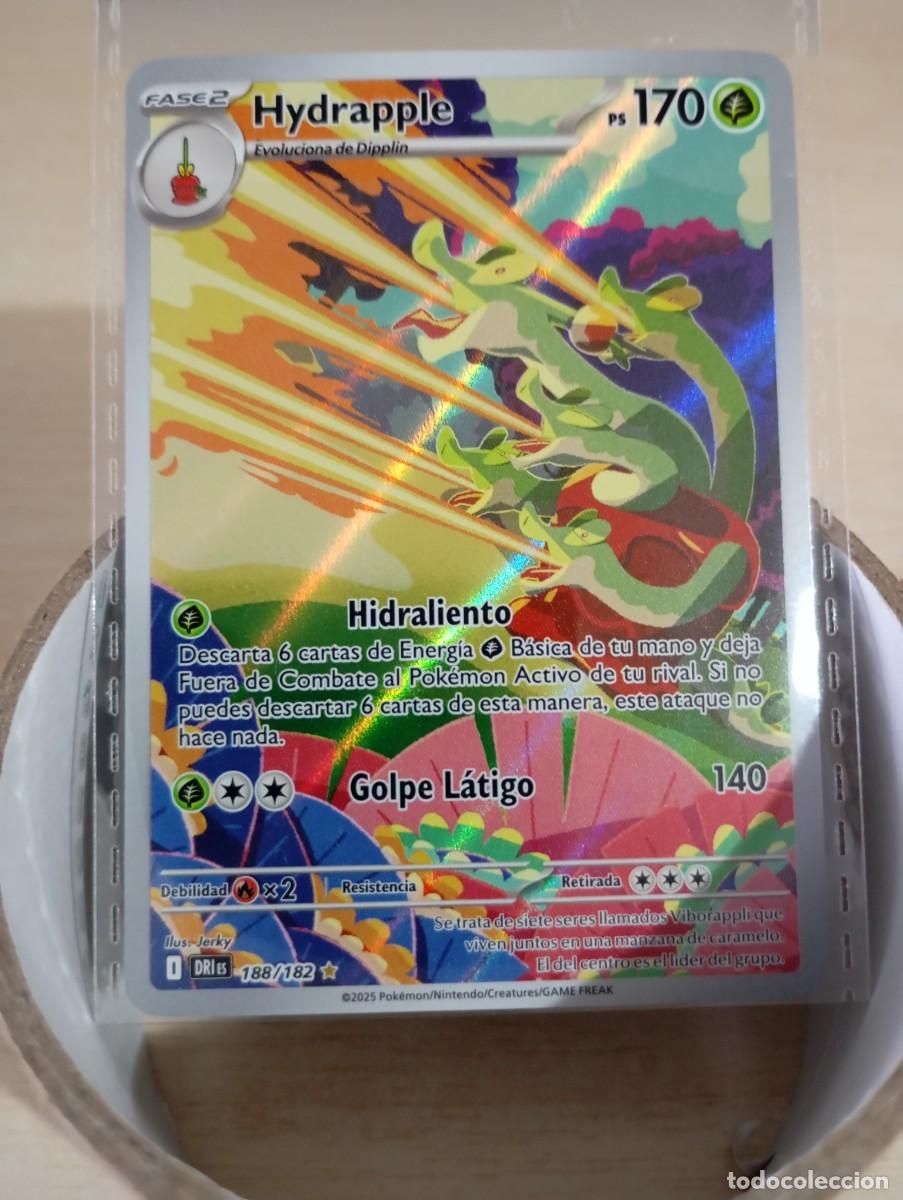 Trading cards: Carta Pok&eacute;mon Hydrapple Full Art Original Oficial
