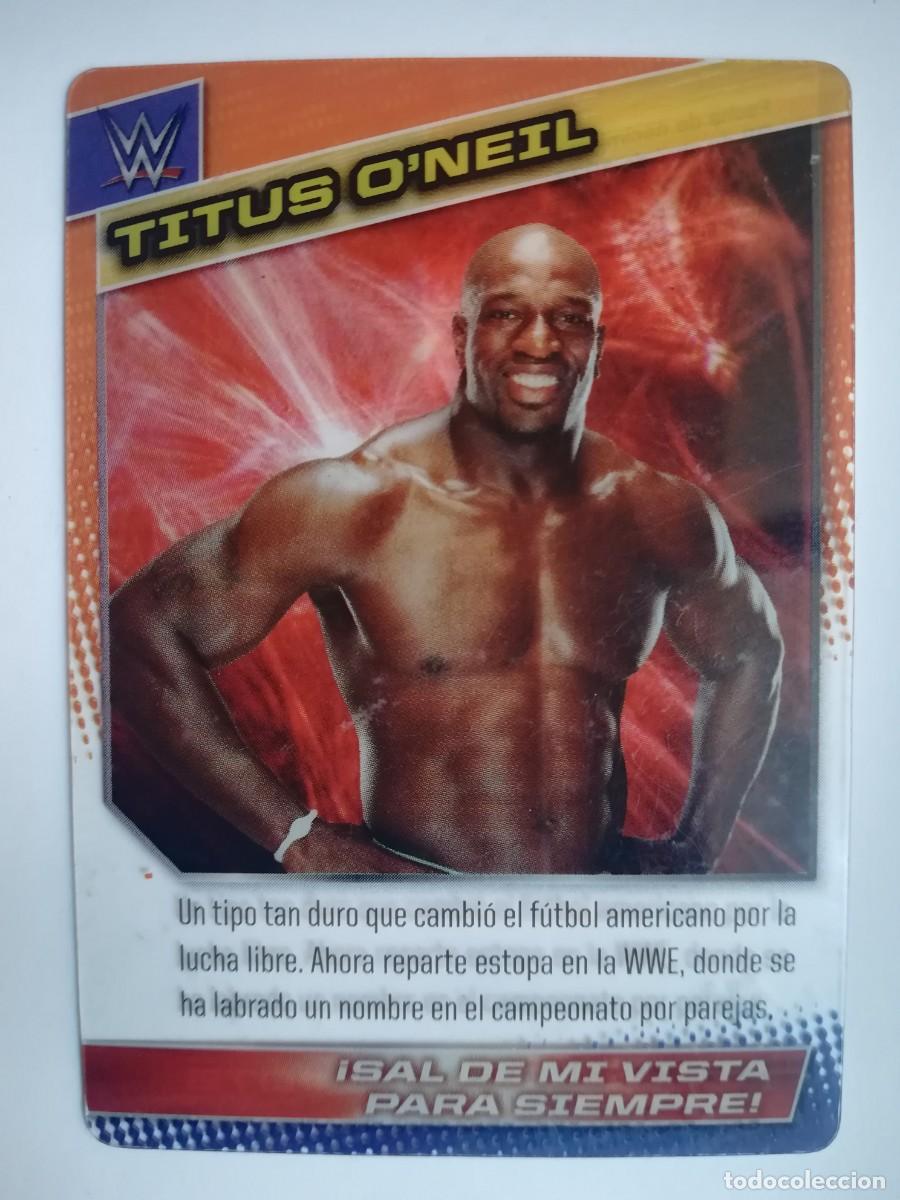 Trading cards: WWE N&ordm; 076. Titus O'Neil. Panini 2015.