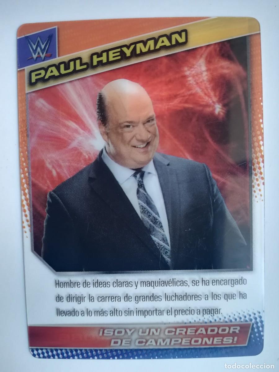 Trading cards: WWE N&ordm; 086. Paul Heyman. Panini 2015.